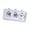 White, variant on DOLITY Flip Desk Clock Date Week Display Alarm Clock Silent Crafts Page Turning Clock Birthday Gift for Dining Table TV Cabinet Dorm White