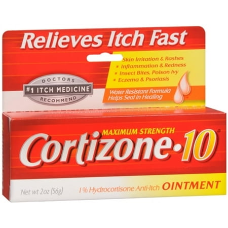 Cortizone-10 Maximum Strength Anti-Itch Ointment 2 oz (Pack of