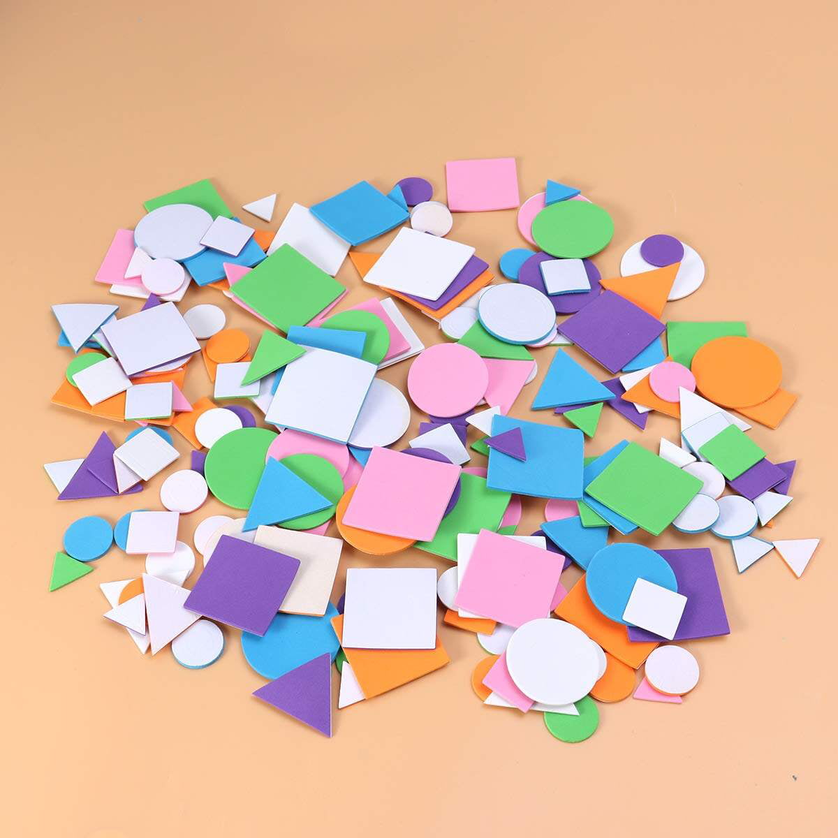 50plus Mini Foam Geometric 3d Stickers Sponge Foam Paper - Temu