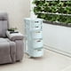 thumbnail image 1 of Cajonero Organizador Plástico 5 Cajones Comoda Rattan Blanco Rimax, 1 of 3