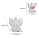 thumbnail image 5 of Molde de ángel flexible antiadherente de silicona con forma de ángel para velas, cubitos de hielo, postres, fabricación de jabón, molde para hornear, velas perfumadas, adorno de resina., 5 of 8