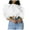 White, variant on Womens Tank Tops Loose Fit Casual Sleeveless Tulle Tops Solid Mesh Puffy Layered Bubble Chiffon Tank Tops Tutu Party Cropped Blouses Shirts