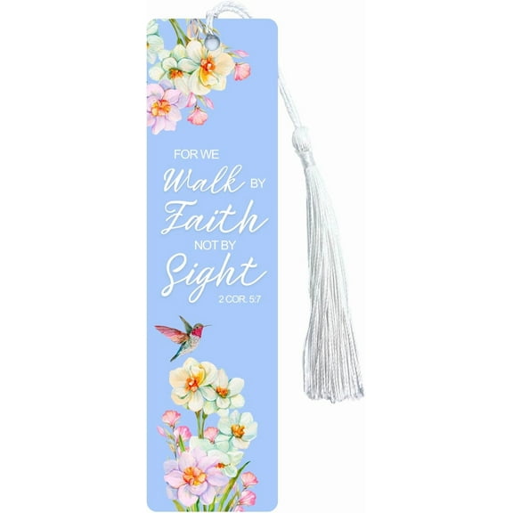 Walk by Faith Not by Sight 2 Corinthians 5:7 Metal Bookmark (English, Single)