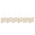 thumbnail image 4 of Oubit Decorative Balnk Wooden Plaque,6pcs Blank Wooden Plaque DIY Wooden Plaque Rectangle Blank Wooden Plaque Multi-Functional, 4 of 9