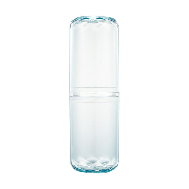 GOOHOCHY 1 vaso multiusos para viaje, pasta de dientes, cepillo de dientes, caja de lavado portátil.