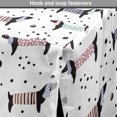 thumbnail image 4 of Dog Lover Dog Crate Cover, Abstract Hand Drawn Dachshund Puppy Silhouettes with Playthings Dotted Design, Easy to Use Pet Kennel Cover for Medium Large Dogs, 35" x 23" x 27", Multicolor, by Ambesonne, 4 of 6