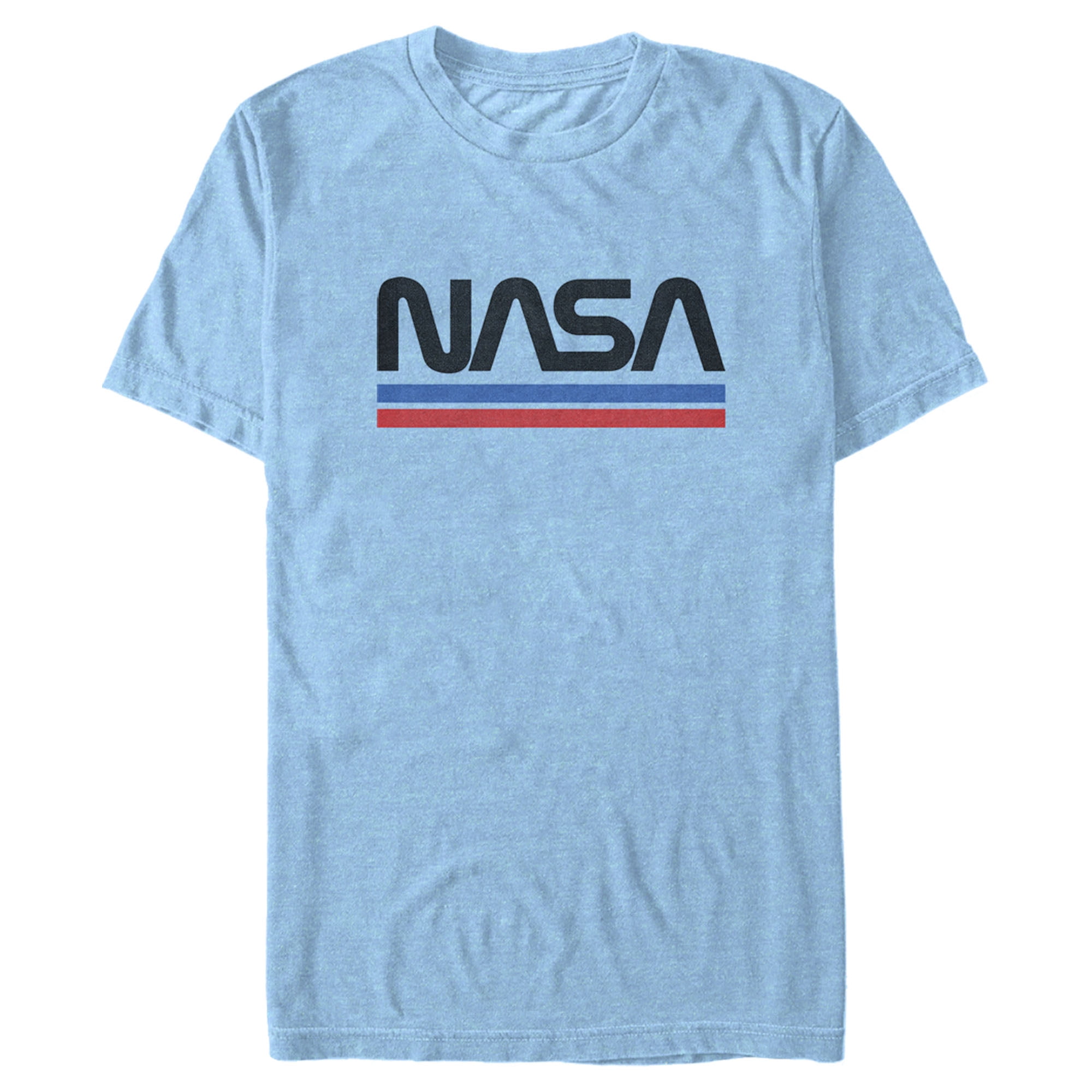 NASA NASA Men's Stripe Minimal Logo Vintage TShirt