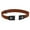 Brown, variant on Slim Elastic Waistband Belt With Buckles Multi Color For Men Women Flexible