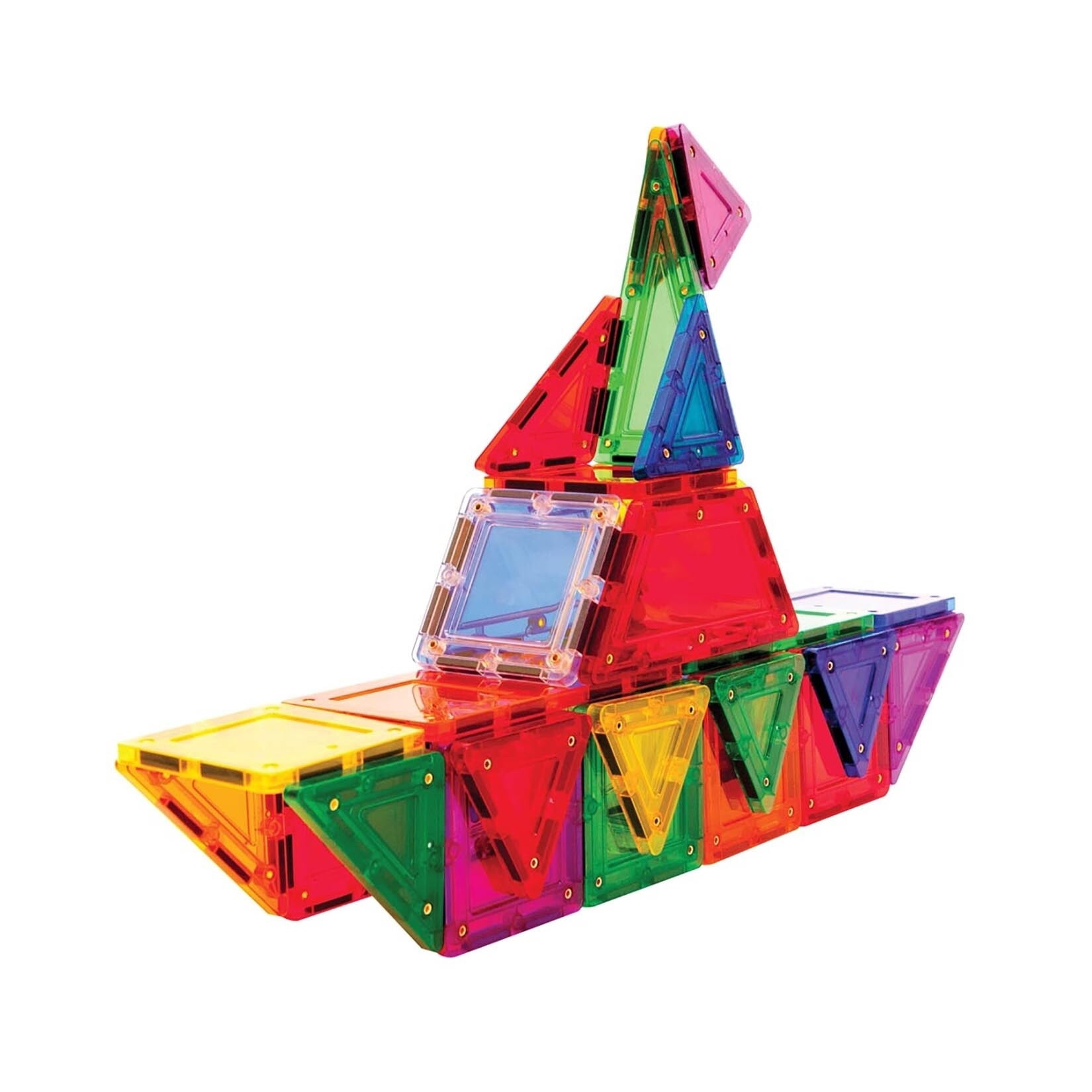 Tileblox Rainbow Multicolor Magnetic Tiles 42 Pieces