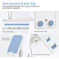 thumbnail image 3 of Support de Téléphone/tablette, Support de Téléphone pour Bureau, Angle et Hauteur Réglables, Support Portable pour Tablette (jusqu'à 10.5 Pouces), Super Stable Compatible avec Tous les Téléphones Mobiles, iPad, Nintendo Switch, etc., 3 of 8