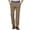 #02Coffee, variant on Vintage Mens Casual Pants - Regular Fit Ultra Stretch Flat Front Chinos | Lightweight Work & Travel Pants Blue 30