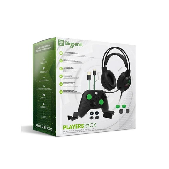 Biogenik Player Pack Accessory Kit For Xbox Series S / X - BGK386-BIL