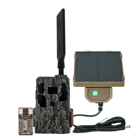 Browning Trail Camera Defender Pro Scout Max HD 46MP with Solar Pack and Accessories Bundle