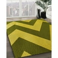 thumbnail image 2 of Ahgly Company Indoor Square Patterned Dark Bronze Brown Area Rugs, 7' Square, 2 of 6