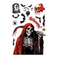 thumbnail image 2 of Kiddiway Halloween Window Clings Static Ghost - Reusable Glass Stickers for Halloween Storefronts, Home Windows, and Seasonal Halloween Decor, Perfect Halloween Indoor Decor,A, 2 of 3