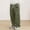 Army Green, variant on Mens Vintage Ribbed Corduroy Straight Cargo Pants Drawstring Elastic Waist Baggy Loose Casual Streetwear Trousers with Patch Pockets Army Green S