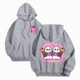 thumbnail image 6 of Towmus Halloween Ghost Hooded Sweatshirts for Women Funny Graphic Long Sleeve Teen Girls Oversized Hoodies Sweatshirt Casual Pullover Tops, 6 of 8