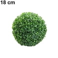 thumbnail image 2 of Pebbuoy Artificial Plant Topiary Ball Faux Boxwood Decorative Balls for Backyard, Balcony, Garden, Wedding Party, Home Office Decor, 2 of 6