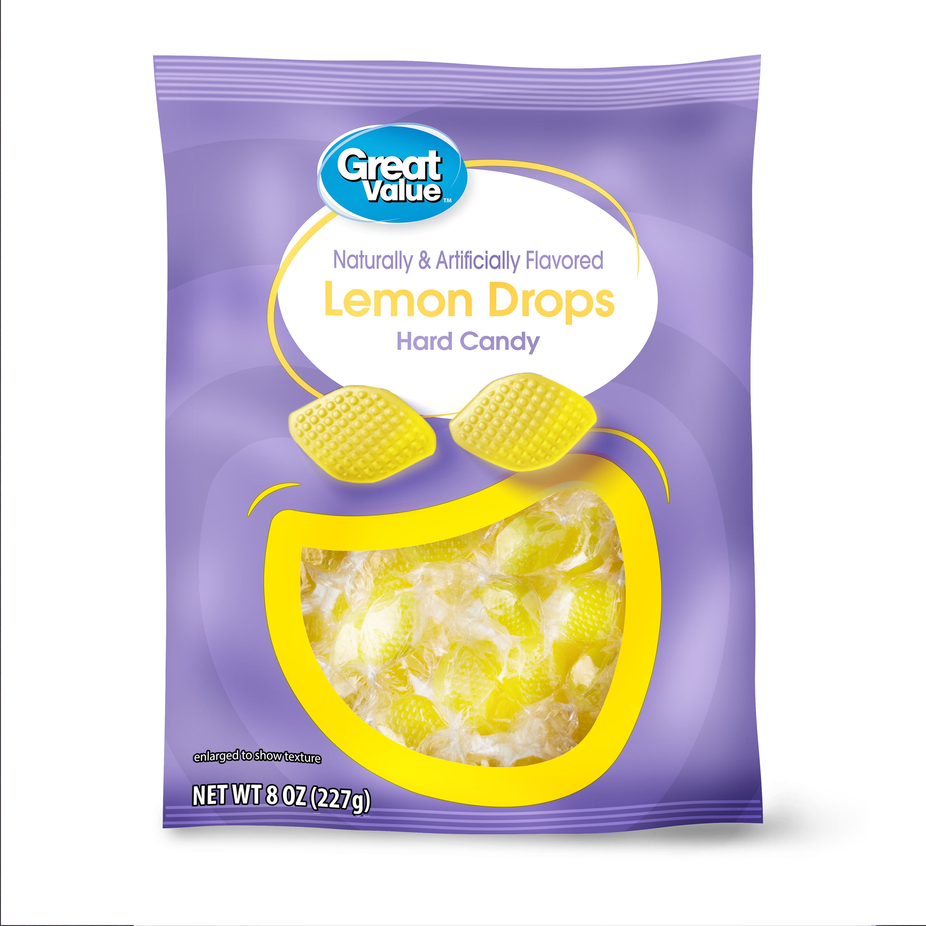 Great Value Lemon Drops Hard Candy, 8 oz