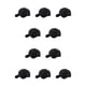 thumbnail image 1 of Sombrero de protección solar Minnieouse para hombres gorra de béisbol ajustable negro 10Conjunto, 1 of 6