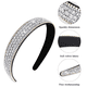 thumbnail image 3 of Diadema de diamantes de imitación, diadema de moda para mujeres y niñas, diadema de cristal, diadema de diamantes brillantes brillantes Ormromra CPB-DE-LYY697-1, 3 of 5