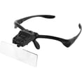 thumbnail image 1 of Headband Magnifying Glass with LED Light, Hands Free Reading Head Holder Magnifying Glasses with 5 Detachable Lenses for Reading, Jewelry, Watching an, 1 of 4