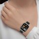 thumbnail image 5 of Silicone Strap for Xiaomi Smart Band 9 Pro 8 Pro Redmi Watch 4 Composite Woven Watch Band - Black, 5 of 5