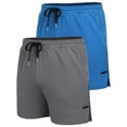 thumbnail image 2 of COOFANDY Men's Workout Shorts 5 Inch Inseam 2 Pack Gym Shorts with Pockets Quick Dry Shorts for Sports Running Athletic, 2 of 6