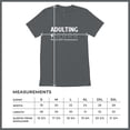 thumbnail image 7 of Adulting Would Not Recommend V-Neck T-shirt Funny Adult Life is Hard Review Humor Parenting 18th Birthday Gen X Tee, 7 of 7