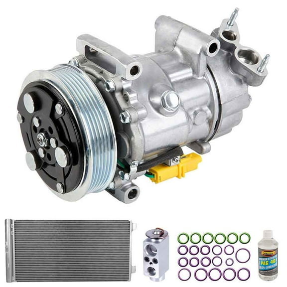 For Mini Cooper 2011-2015 A/C Kit w/ AC Compressor Condenser & Drier - BuyAutoParts