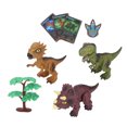 thumbnail image 1 of Juego de juguetes de ensamblaje de dinosaurios, pies de cabeza flexibles para desarrollar la capacidad manual, juguetes educativos DIY para niños, 1 of 5