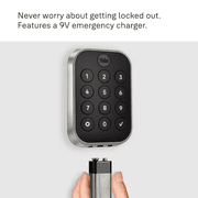 Yale Assure Lock 2, Black Suede, Smart Wi-Fi Keypad for Key-Free Entry, YRD430-WF1-BSP