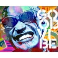 thumbnail image 4 of Stephen Chambers 14x12 Gold Ornate Wood Framed With Double Matting Wall Art Titled - Ray Good Vibe, 4 of 6