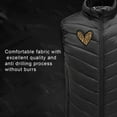 thumbnail image 7 of Heated Vest USB Electric Heated Vest Heating Jacket Winter Vests for Outdoor Motorcycle Camping Fishing Skiing Black L, 7 of 7