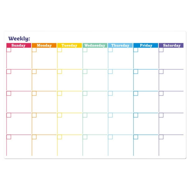 Herramientas y mejoras para el hogar Calendario mensual magnético Adhesivo para refrigerador personalizado Calendario borrable Tablero de mensajes Pizarra blanca suave Tablero de escritura para mascot