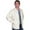 Cream Lamb, variant on Scully 245-11-3X Mens Zip Front Leather Jacket- Black Lamb- Size 3X