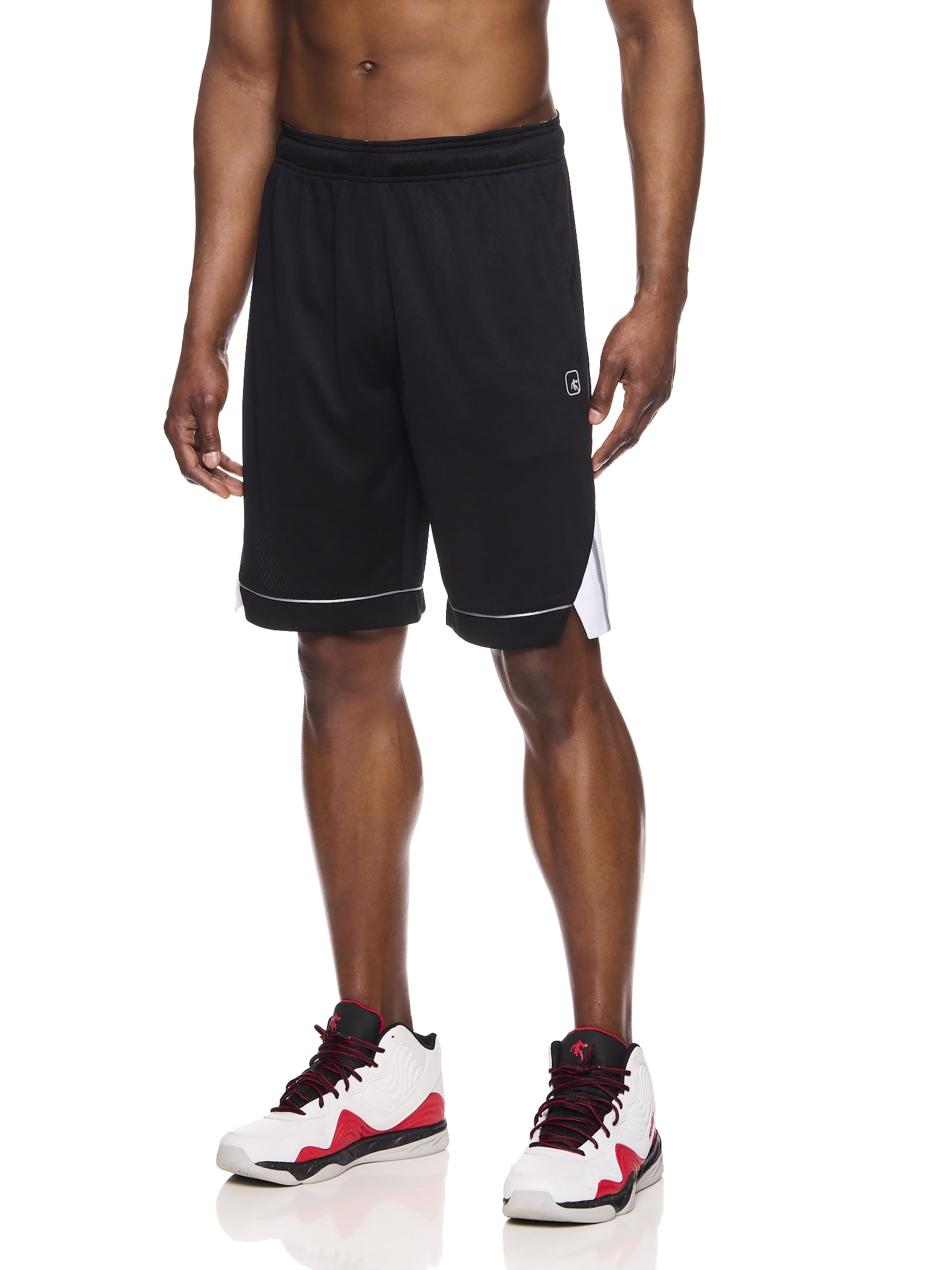 AND1 Men's and Big Men's Snatch 10" Shorts, up to Size S-5XL