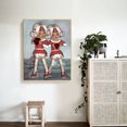thumbnail image 4 of Cuadros Decorativos Pintura 5D DIY Big Eyes Girl Full Round Diamond Mosaic Art Ehuebsd Nuevos Originales, 4 of 9
