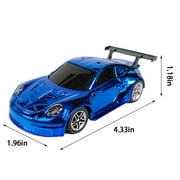 Chmadoxn Remote Control car Mini RC Car 2.4G Small Light Gold Plated Pocket Five Way Racing Car Simulation Car Model Toy Car Rc Cars