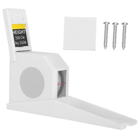 

Feoflen Height Measuring Tool 2 Meters Height Stature Meter Retractable Measuring Tape Ruler Metal Measuring Tool Measuring Ruler