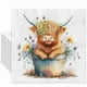 thumbnail image 1 of Servilletas de Papel con Diseño de Vaca Highland 80 piezas 2 Capas 16.5x16.5 cm, 1 of 7