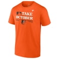 thumbnail image 2 of Youth  Orange Baltimore Orioles 2023 Postseason Locker Room T-Shirt, 2 of 3