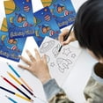 thumbnail image 7 of ArtCreativity Space Coloring Books for Kids, 5 x 7 inch, 72 Pages, Blue, Set of 12, Fun Party Bag Fillers, 7 of 7