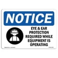thumbnail image 1 of SignMission OS-NS-A-1218-L-17059 12 x 18 in. OSHA Notice Sign - PPE Multiple Sign, 1 of 1