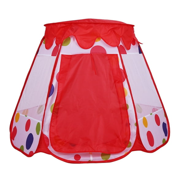 Child Tent Kids Outdoor Tent Kids Indoor Tent Kids Play House 1PCS Portable Foldable Outdoor & Indoor Game Kids Play Tent Childs Playhouse Toy Gift #3 Red