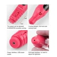 thumbnail image 3 of Taladro de u?as eléctrico profesional, kit de taladro de u?as portátil USB de 0-20000 RPM con 6 brocas, máquina de pulir para u?as acrílicas para u?as acrílicas para salón de u?as y uso doméstico Ecomeon  no, 3 of 6