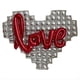thumbnail image 1 of Fondo en Forma de CorazóN Globo de Papel de Aluminio para Pared Globos con Letras de Amor para Fiesta de Bodas Feliz DíA de San ValentíN D, 1 of 5