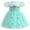 Green Mermaid, variant on QEFJNO 1-6T Toddler Kids Girls Princess Dress Up Clothes Baby Girls Formal Birthday Halloween Christmas Tulle Dresses