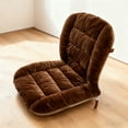 thumbnail image 4 of Soft Seating Cushion with Integrated Backrest Support for Home Use Polyester Fiber Fill Non- Cushion 90x45cm, 4 of 4