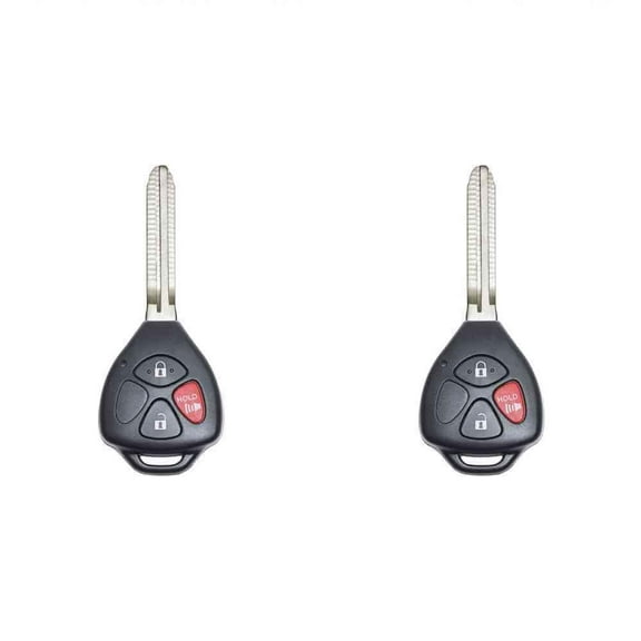 Keys4Less Replacement Keyless Remote Head Key Fob for Toyota 4Runner 2015 FCC HYQ12BBY HYQ12BDC Part Number 89070-35170 89070-42670 89070-42660 89070-42750 89070-4277 Pack of 2